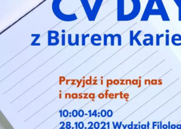 CV DAY z Biurem Karier UG na Filologicznym