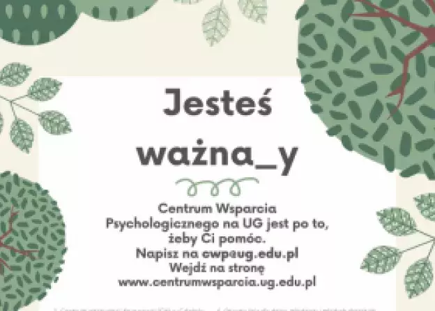 Centrum Wsparcia Psychologicznego na UG