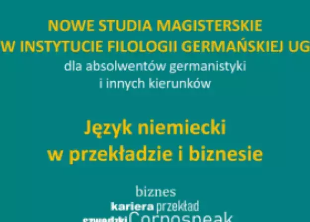 Język niemiecki w przekładzie i biznesie - nowe studia magisterskie na Filologicznym