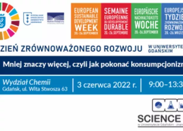 Dzień Zrównoważonego Rozwoju w Uniwersytecie Gdańskim