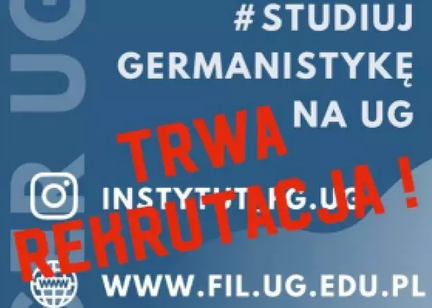 Studiuj filologię germańską na Wydziale Filologicznym! Już tylko do 12 września rejestracja na…