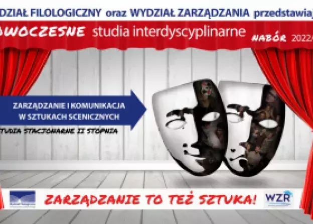 Zarządzanie i komunikacja w sztukach scenicznych - nabór na studia II stopnia