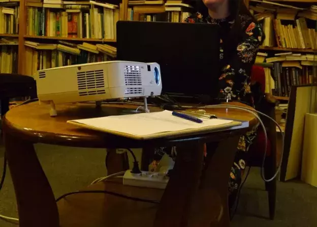 Prelekcja w Bibliotece Społecznej Przyjazne Pomorze