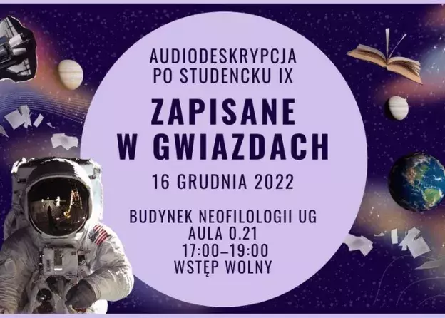 Zapisane w gwiazdach: IX edycja projektu Audiodeskrypcja po studencku