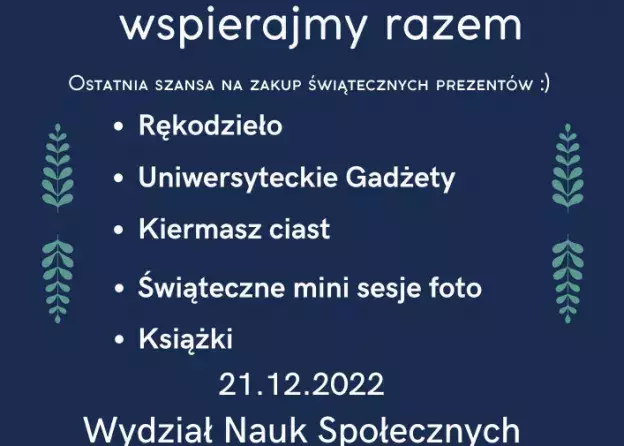 Uniwersytecki Kiermasz Świąteczny
