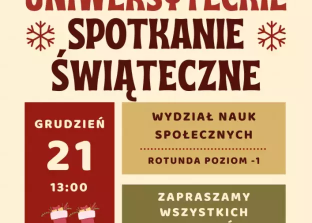 Spotkanie świąteczne społeczności akademickiej