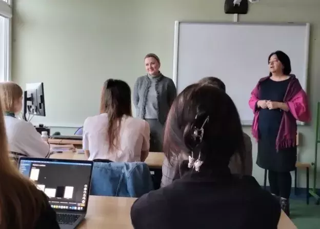 Wizyta Profesor Jewgienji Czekariewej z Uniwersytetu w Charkowie w Zakładzie Filologii Klasycznej