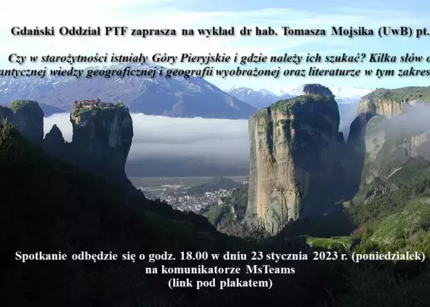 Wykład dr. hab. Tomasza Mojsika