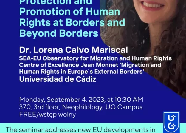 Wykład Dr Loreny Calvo Mariscal "Migration in Europe's Southern Border"