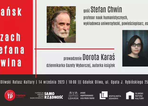 Gdańsk w oczach Stefana Chwina - spotkanie z pisarzem i profesorem na Wydziale Filologicznym UG