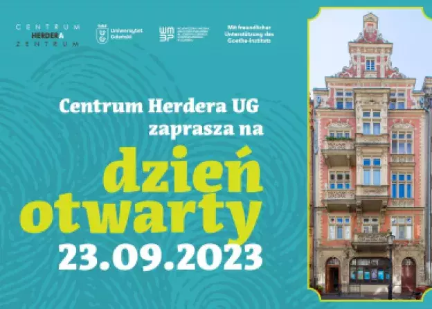 Dzień otwarty Centrum Herdera UG z udziałem naszych wykładowców: prof. Marion Brandt i dr Janusza…