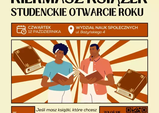 Kiermasz książek w ramach Studenckiego Otwarcia Roku Akademickiego