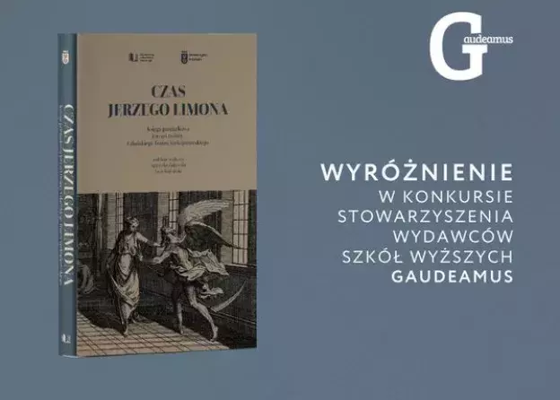 Wyróżnienie dla książki  „Czas Jerzego Limona” w konkursie Gaudeamus 2023