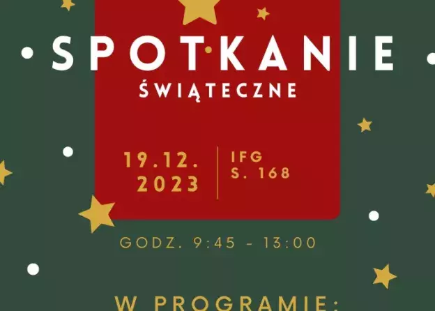 "DIESE Zeit im Jahr" - spotkanie świąteczne w IFG