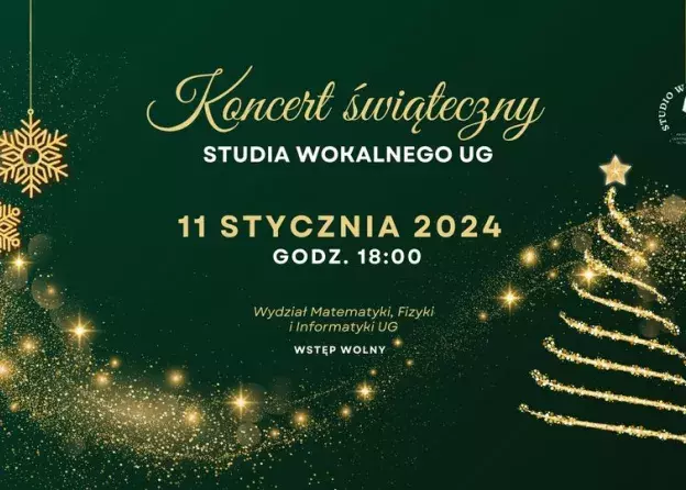Koncert Świąteczny Studia Wokalnego UG