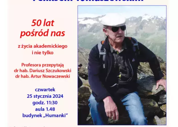 Spotkanie z Profesorem Feliksem Tomaszewskim