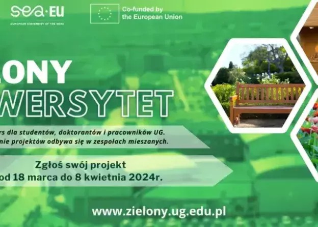 Zielony UG - zgłoś swój projekt i bądź częścią zielonej transformacji kampusu!