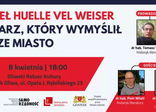 Spotkanie poświęcone Pawłowi Huelle. Poniedziałek 8 kwietnia