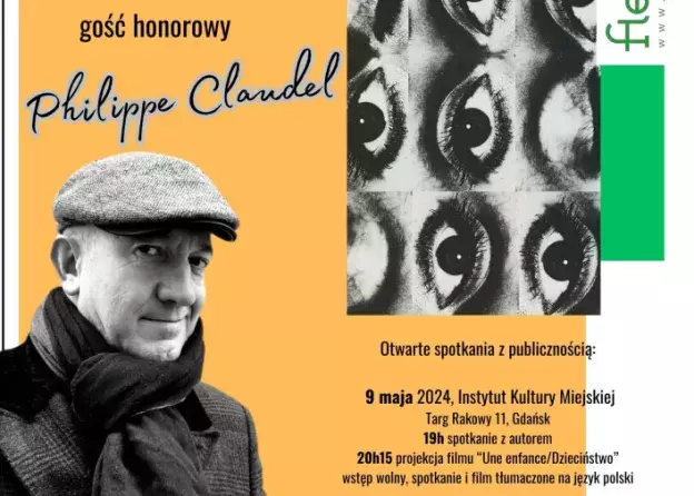 Spotkanie autorskie z francuskim pisarzem Philippe'm Claudelem w ramach projektu  Atelier…