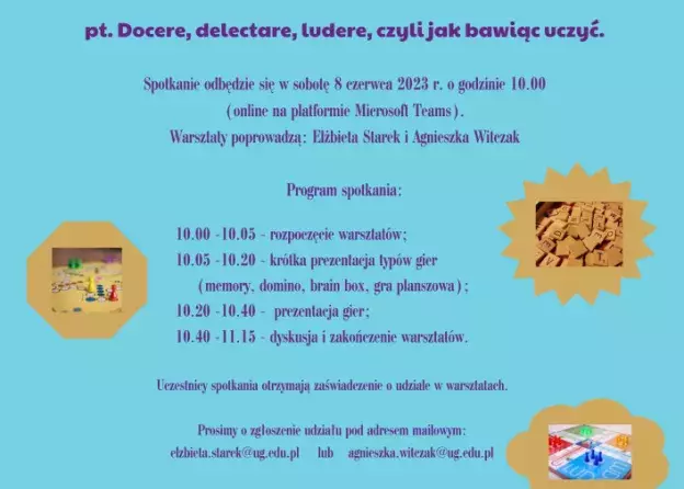 Webinar metodyczny dla nauczycieli języka łacińskiego i kultury antycznej