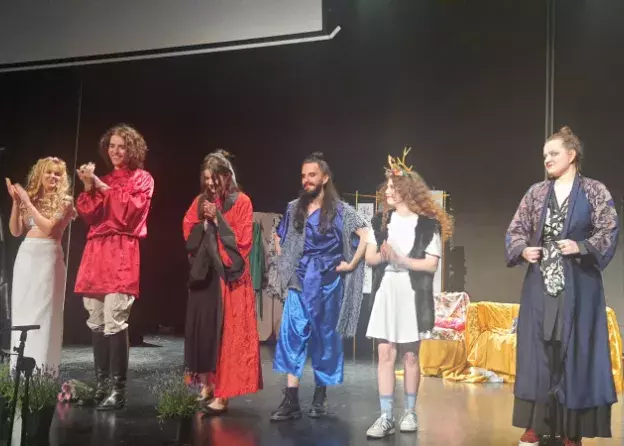 "Żywa woda- smocze łzy" - spektakularny spektakl teatralny Koła Naukowego "Aoryst…