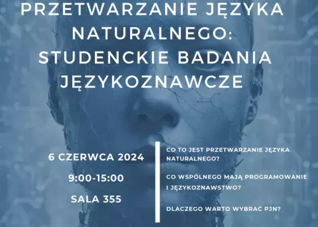 Konferencja studencka "Przetwarzanie języka naturalnego: studenckie badania językoznawcze"