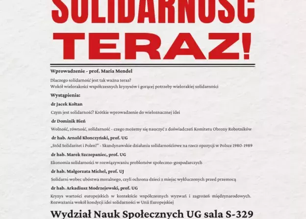 Seminarium "Solidarność, teraz!"