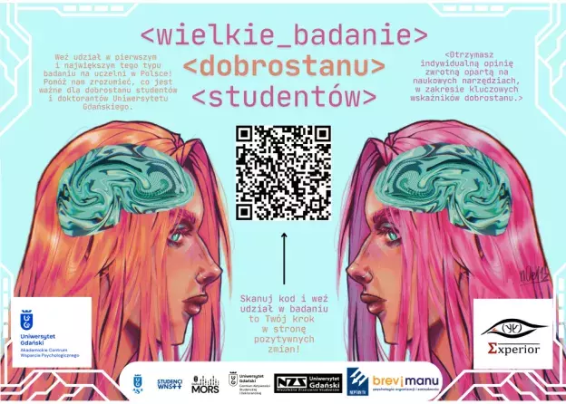 Zaproszenie do udziału w Wielkim Badaniu Dobrostanu studentów i doktorantów UG / Invitation to…