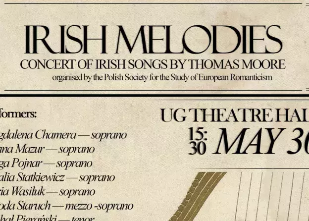 „Irish Melodies” - koncert z okazji 50-lecia Instytutu Anglistyki i Amerykanistyki