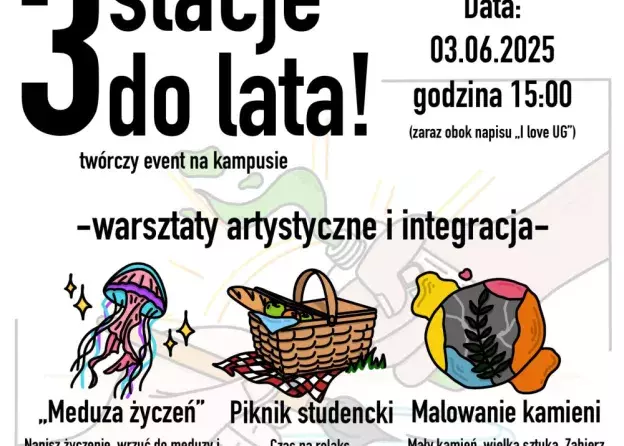„Trzy stacje do lata” – artystyczna integracja studentów UG!