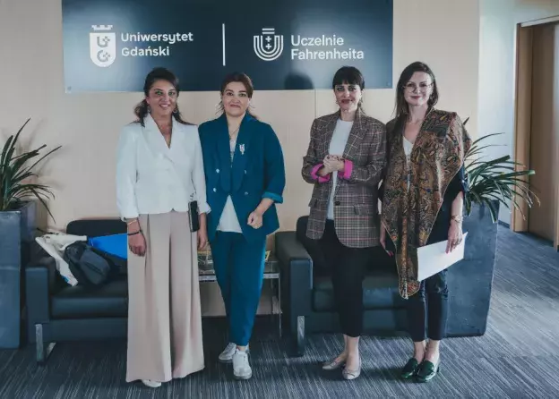 Przedstawicielki Caucasus International University w IRSW
