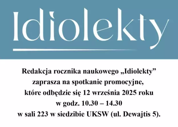 Promocja książki profesor Katarzyny Wojan "Polska leksykografia autorska"