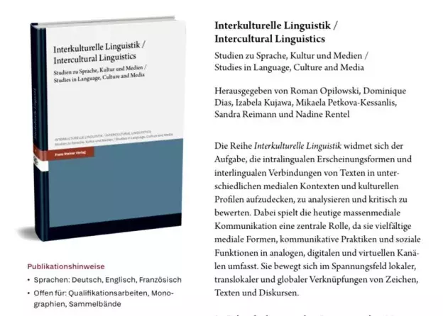 Redaktorzy serii  wydawnicza z obszaru interkulturowej lingwistyki oraz badań nad językiem „…