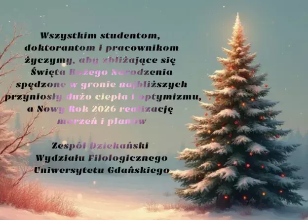 Życzenia świąteczne i noworoczne