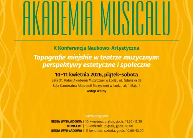Wykładowczynie z Zakładu Badań nad Sztukami Scenicznymi na konferencji „Akademia Musicalu” w Łodzi