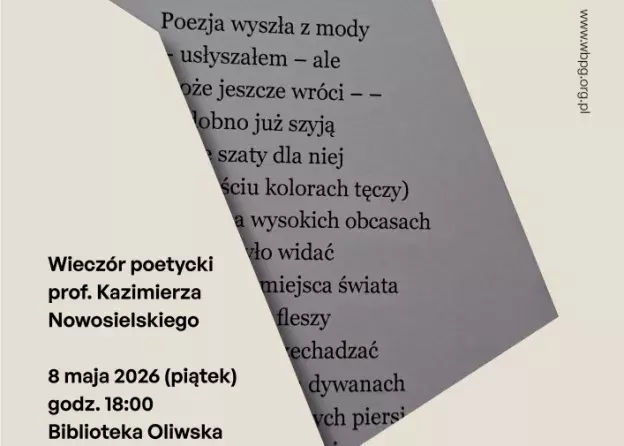 Wieczór poetycki prof. Kazimierza Nowosielskiego