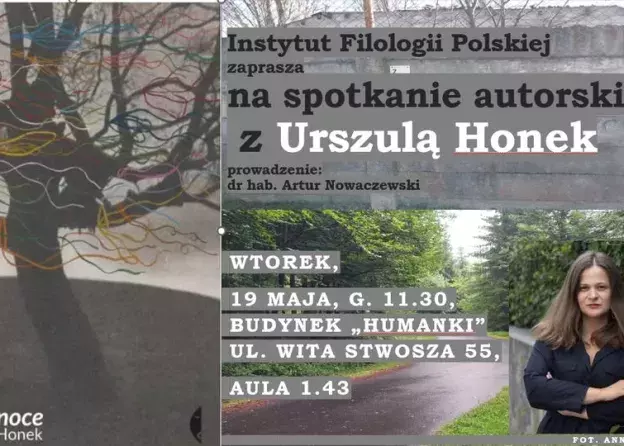 Otwarte spotkanie z pisarką Urszulą Honek, która…