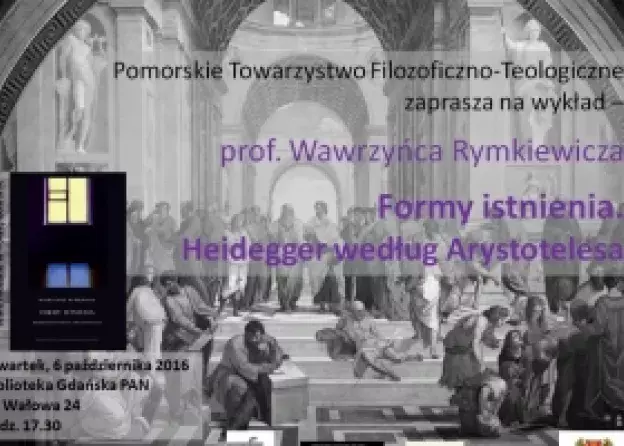 Wykład  Pomorskiego Towarzystwa Filozoficzno-Teologicznego