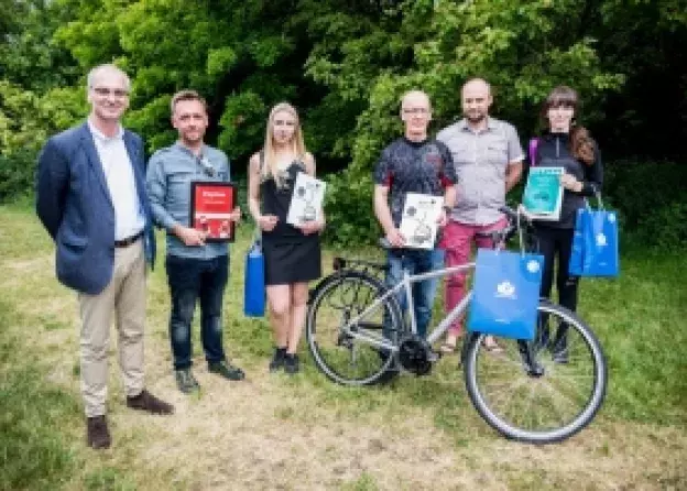 Oficjalne zakończenie konkursu "Kręć dla UG i wygraj rower"