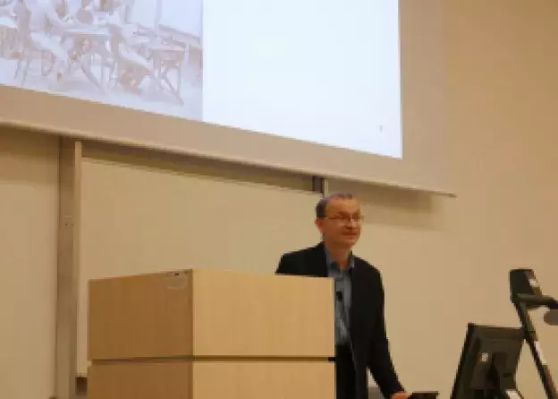 Dr hab. Jarosław Krajka, prof. nadzw., gościem na Filologicznym w ramach programu eTwinning UG