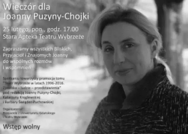 Wieczór dla Joanny Puzyny-Chojki