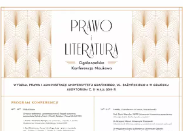 Ogólnopolska konferencja naukowa Prawo i literatura