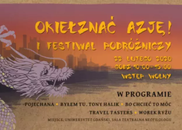 Okiełznać Azję. Pierwszy Festiwal Podróżniczy