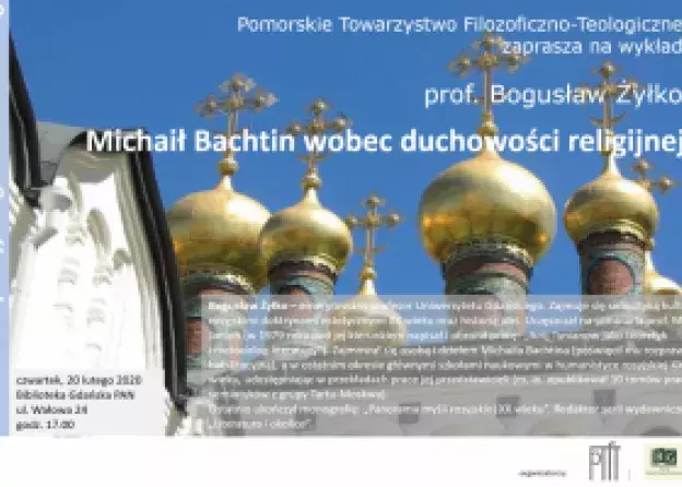 Wykład w Pomorskim Towarzystwie Filolozoficzno-Teologicznym: prof. Bogusław Żyłko