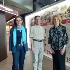 Prof. Goro Kimura, Prof. Miłosława Borzyszkowska-Szewczyk, Dr. habil. Eliza Szymańska