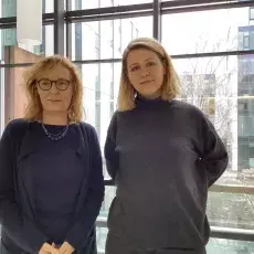 prof. Marion Brandt z Zofią Sucharską