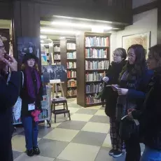 W gościnnych progach biblioteki przy ulicy Mariackiej