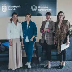 Wizyta przedstawicielek Caucasus International University z Tbilisi