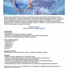 Oferta dla studentów i absolwentów linii norweskiejj