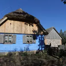 Chata w skansenie.
